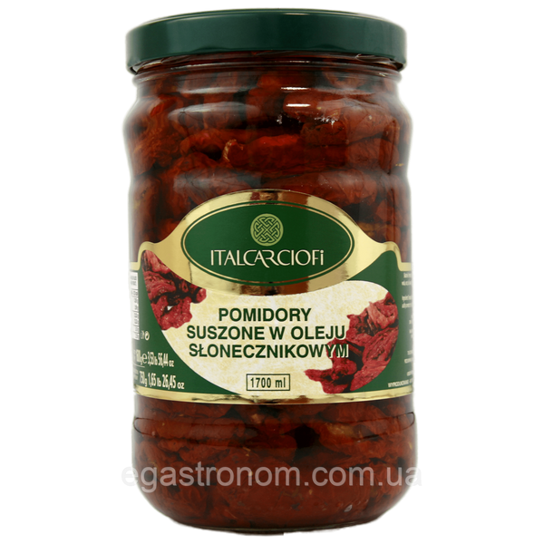 Томати в'ялені в олії Italcarciofi, 314 мл 10048 фото