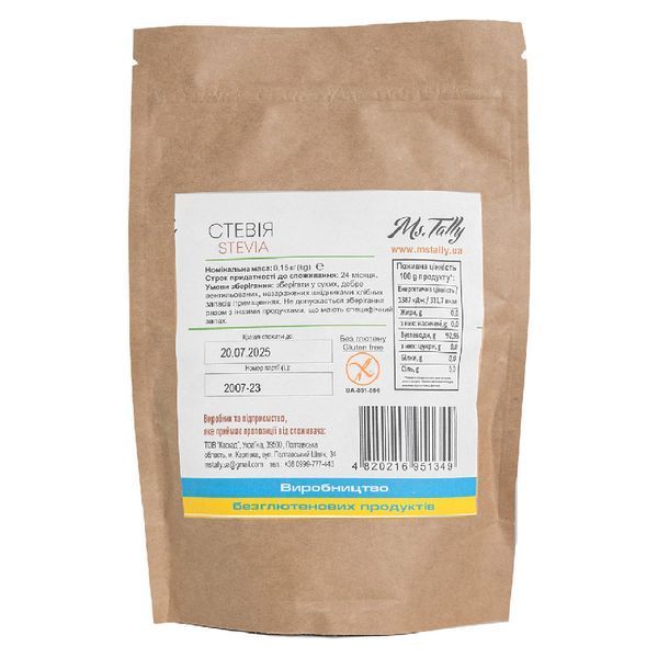 Стевiя 150г 4820216951349 фото