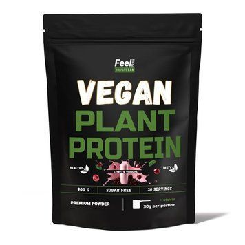 Протеїн рослинний Feel Power Blend вишневий йогурт, 900 г 10039 фото