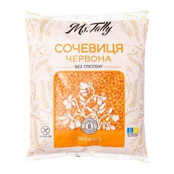 Сочевиця червона 0.5 кг 4820216951844 фото